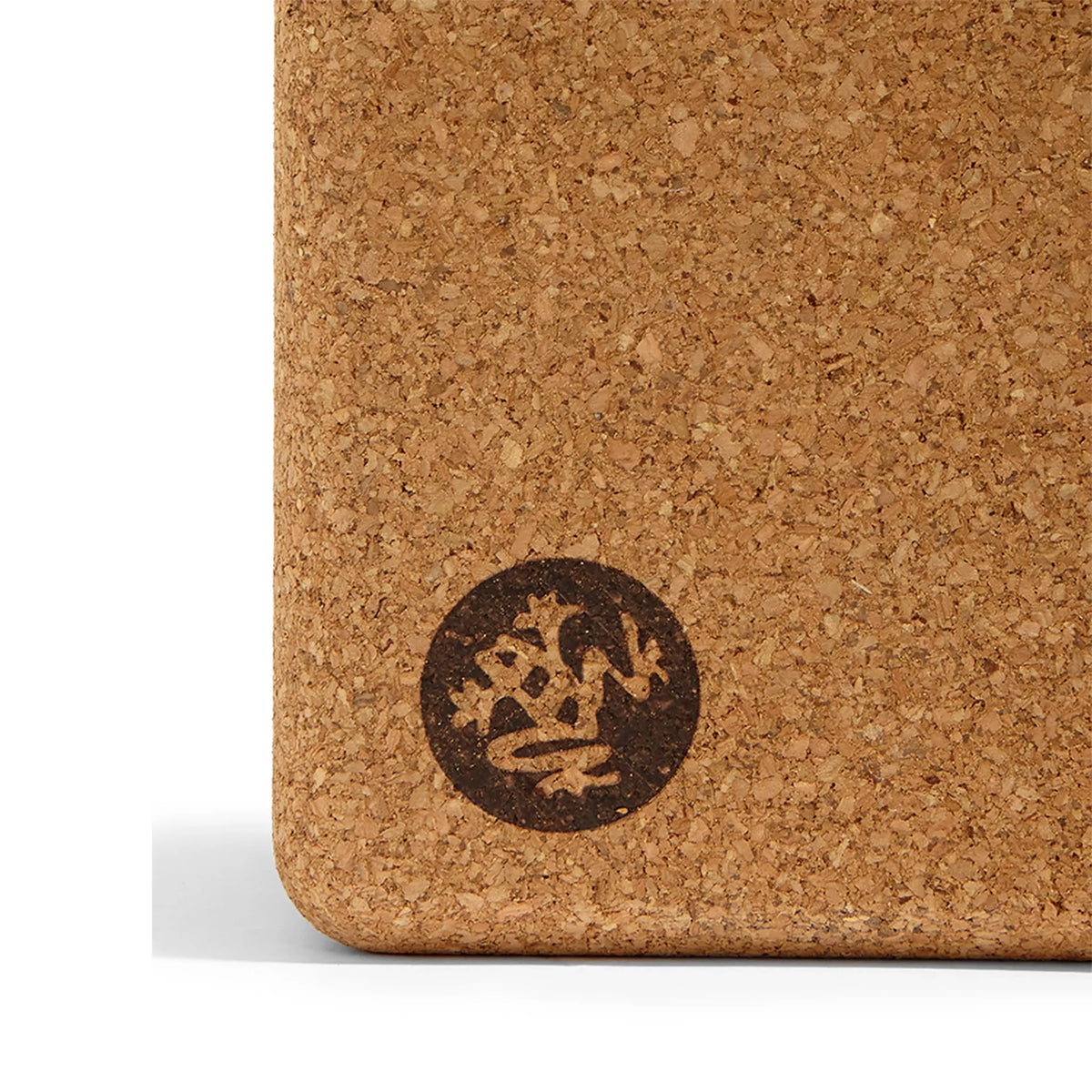 Manduka Cork Yoga Block Lean